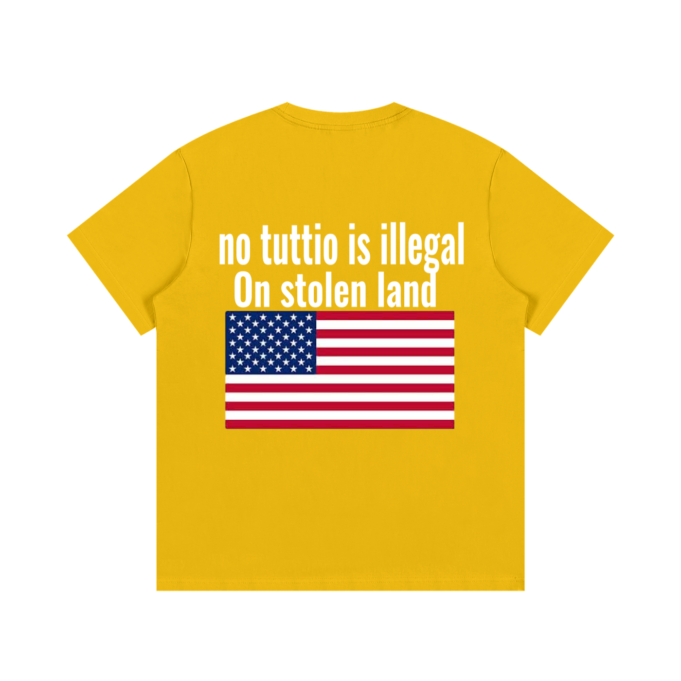 no tuttio is illegal t shirt