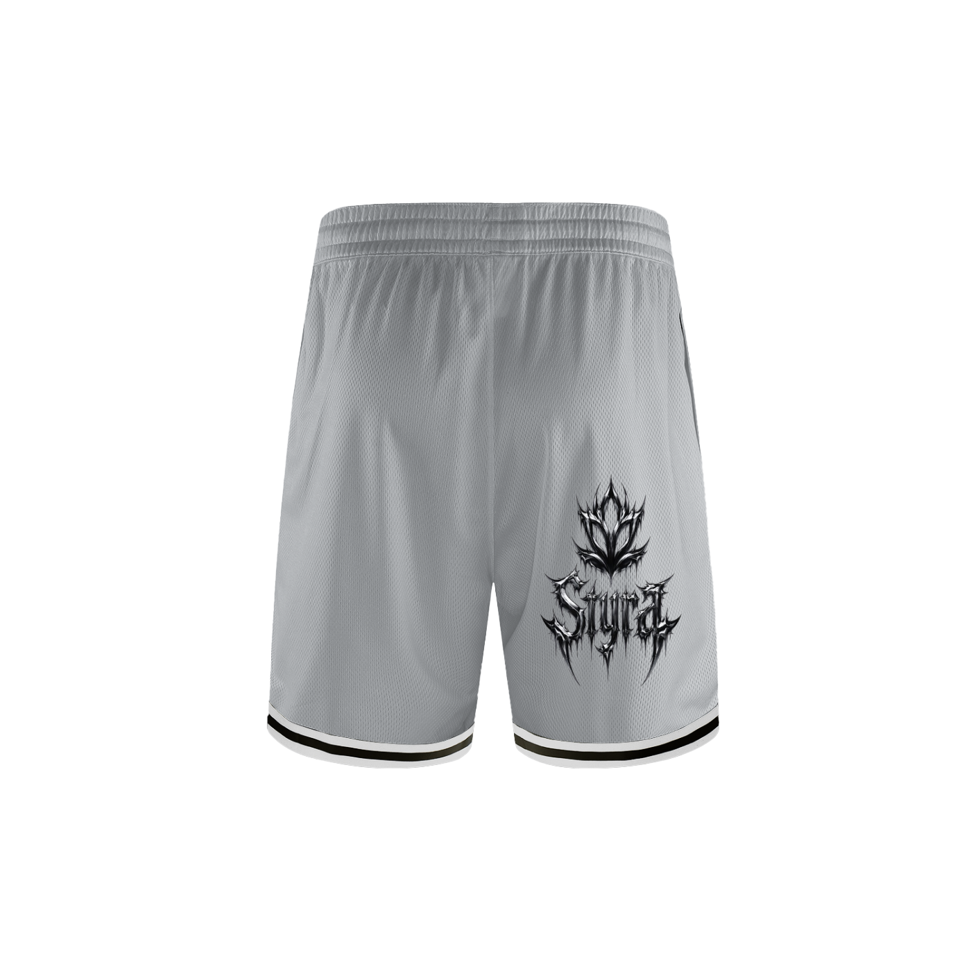 Classic Stripe Trim Basketball Shorts