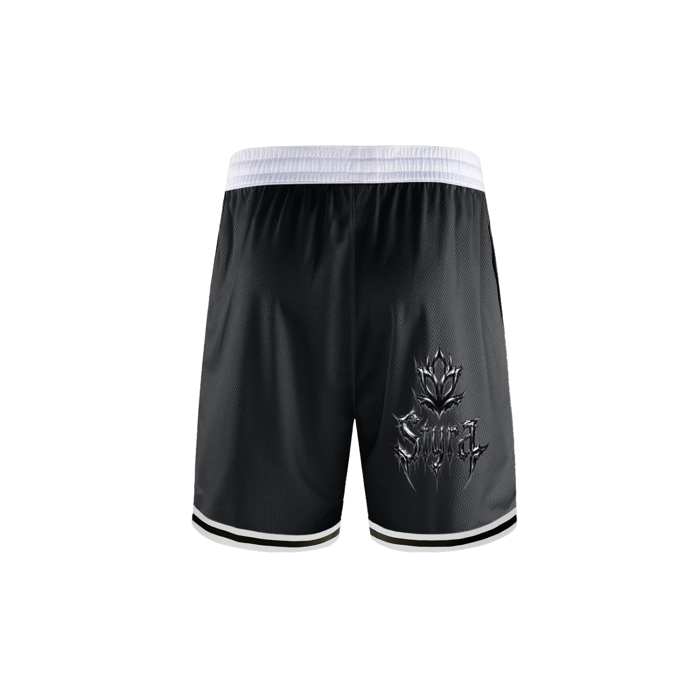 Classic Stripe Trim Basketball Shorts