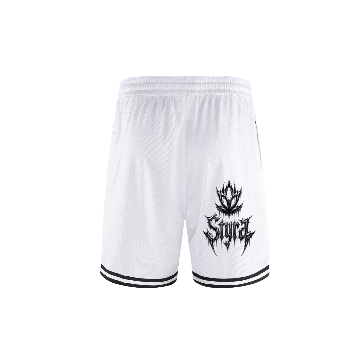 Classic Stripe Trim Basketball Shorts