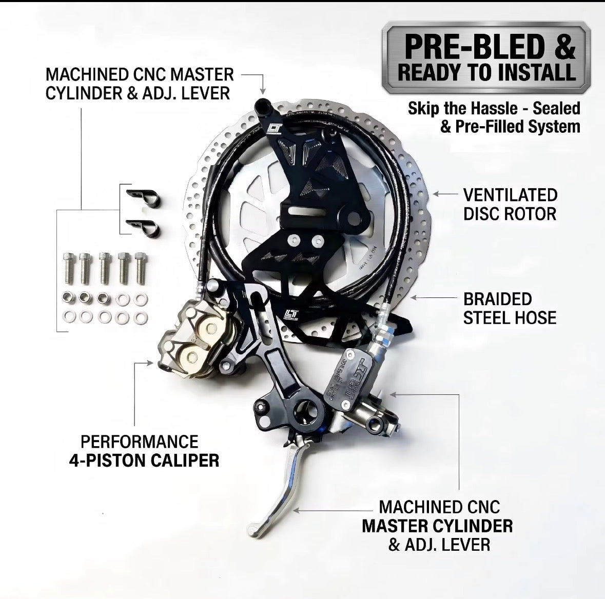 Pre bled ub brakes