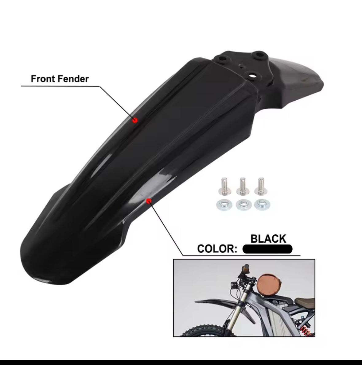 Surron front fender
