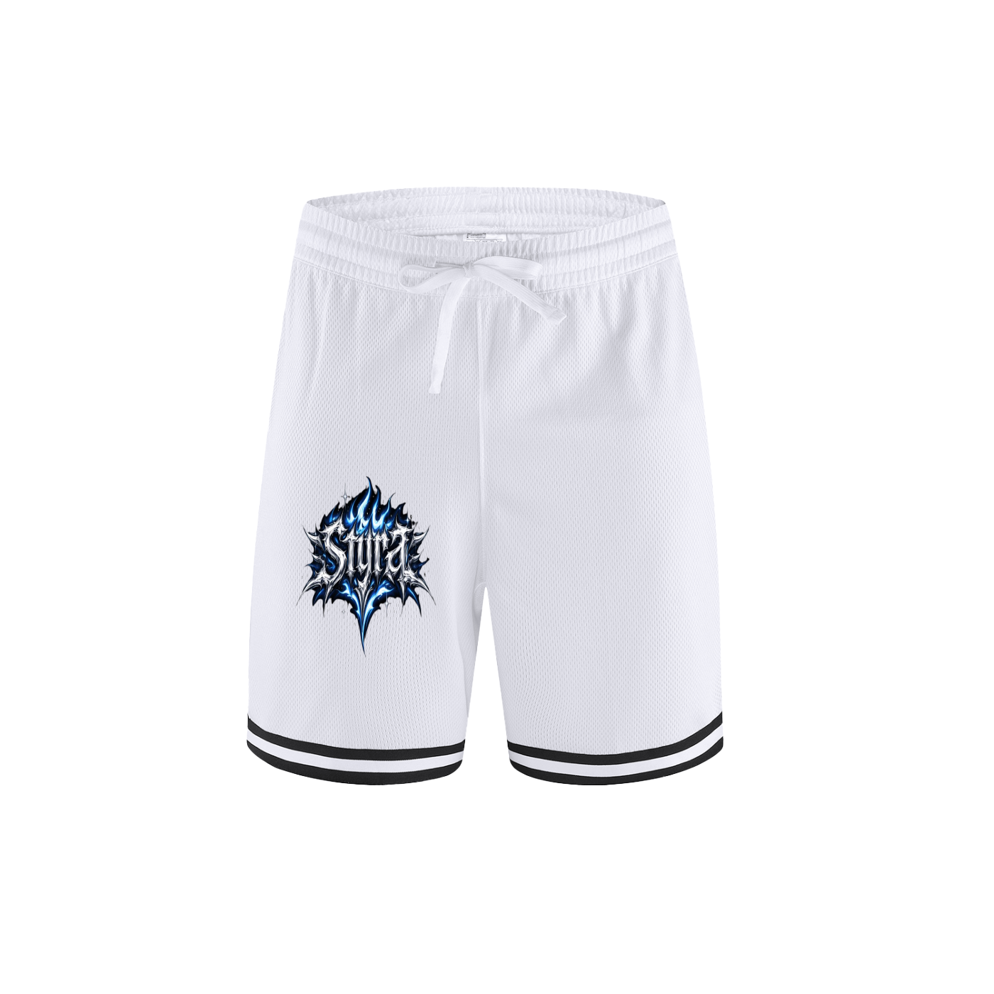 Classic Stripe Trim Basketball Shorts