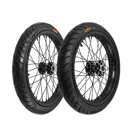 Sur-Ron Talaria Light Bee X Xxx 3X Electric Dirt Bike Assembly Model cst Supermoto Tire Upgrade Rim Wheel & Disc Brake System