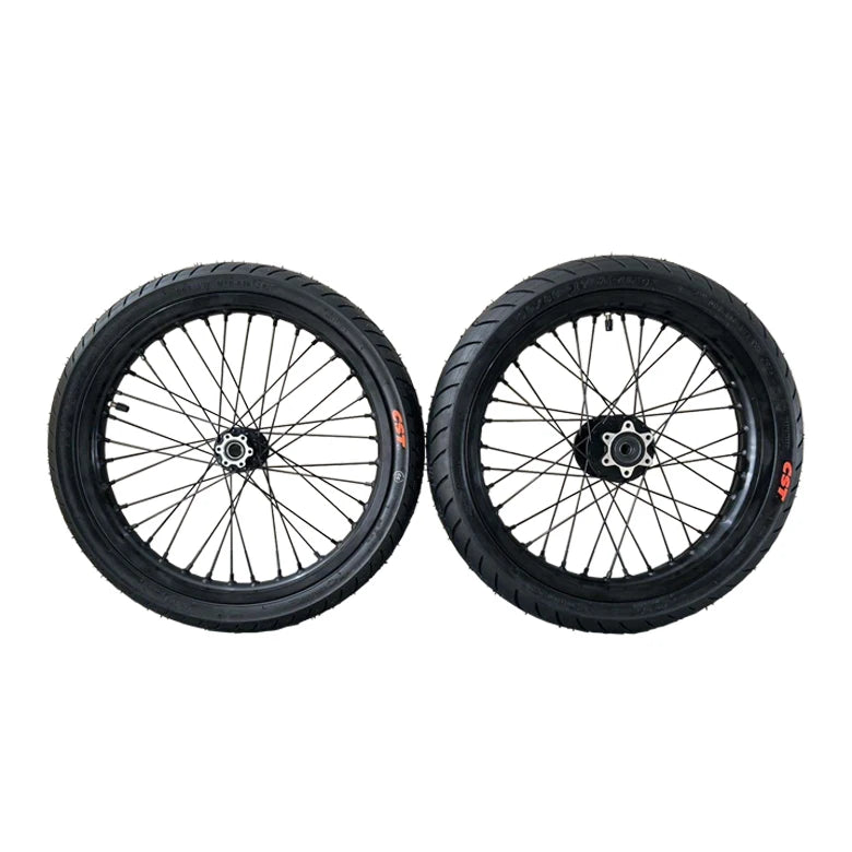Sur-Ron Talaria Light Bee X Xxx 3X Electric Dirt Bike Assembly Model cst Supermoto Tire Upgrade Rim Wheel & Disc Brake System