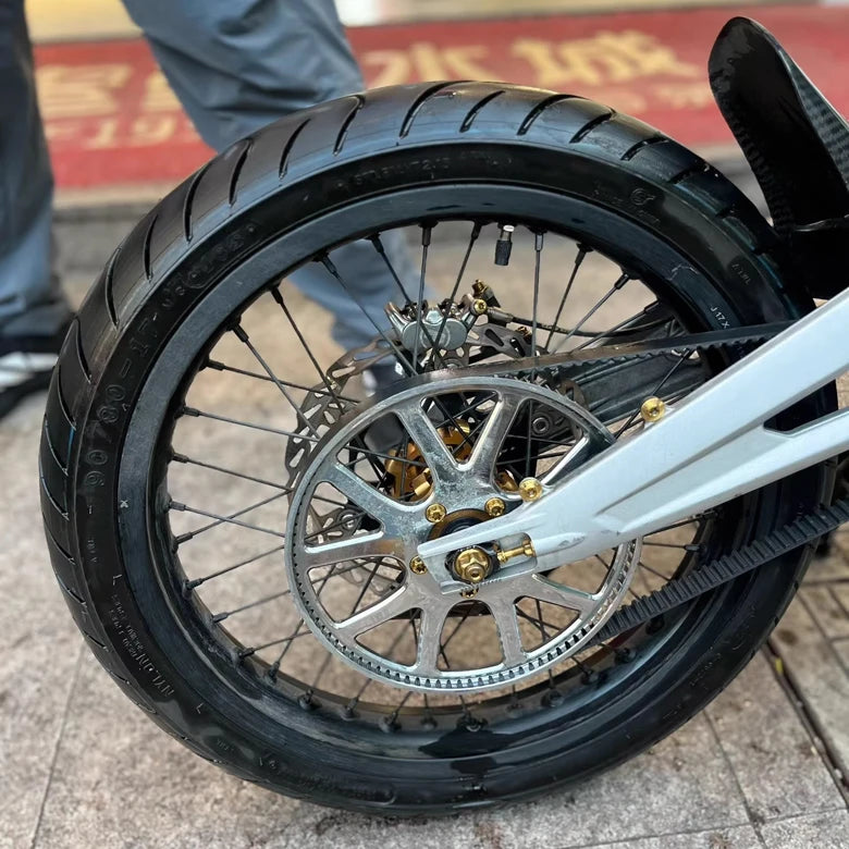 Sur-Ron Talaria Light Bee X Xxx 3X Electric Dirt Bike Assembly Model cst Supermoto Tire Upgrade Rim Wheel & Disc Brake System
