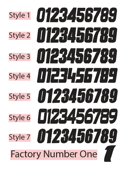 Motocutz plate decal