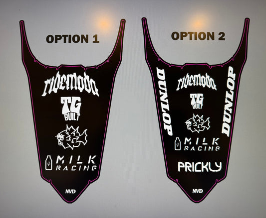 Surron Long Rear Fender Decals