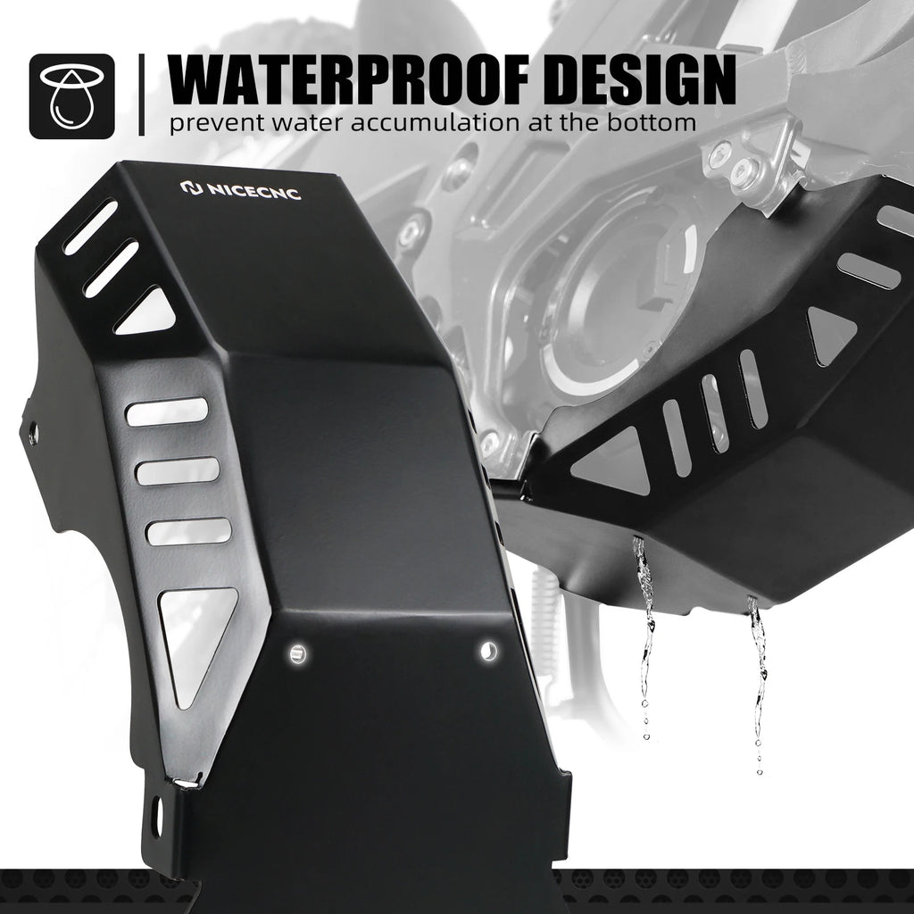 For Surron light bee X Engine Chassis Guard Skid Plate For Sur-ron light bee S L1E For Segway X160 X260 Electric Dirt Bike