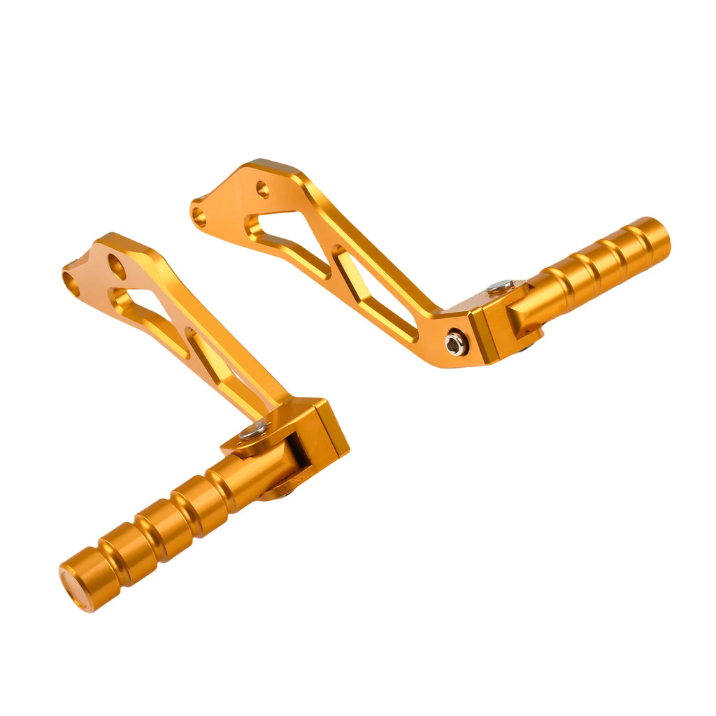 For Segway X160 X260 Motorcycle CNC Rear Passenger Foot Peg Rests Pedal Peg Bracket For Sur-Ron Light Bee X S Electric Dirt Bike