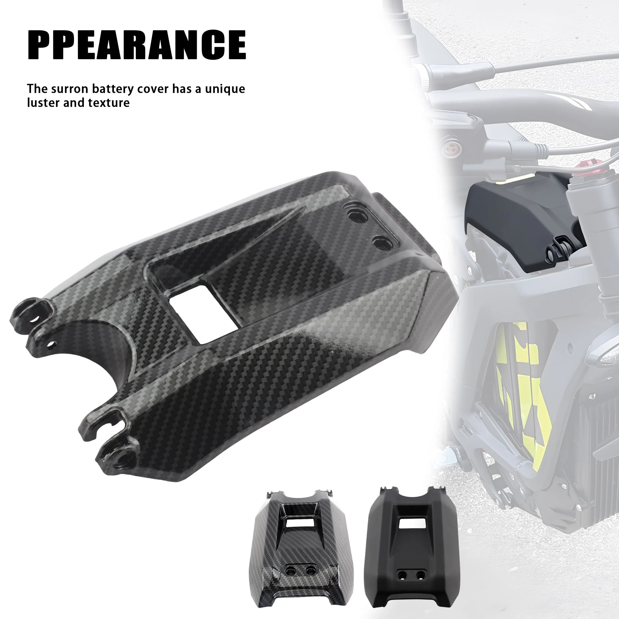 carbon fiber battery lid