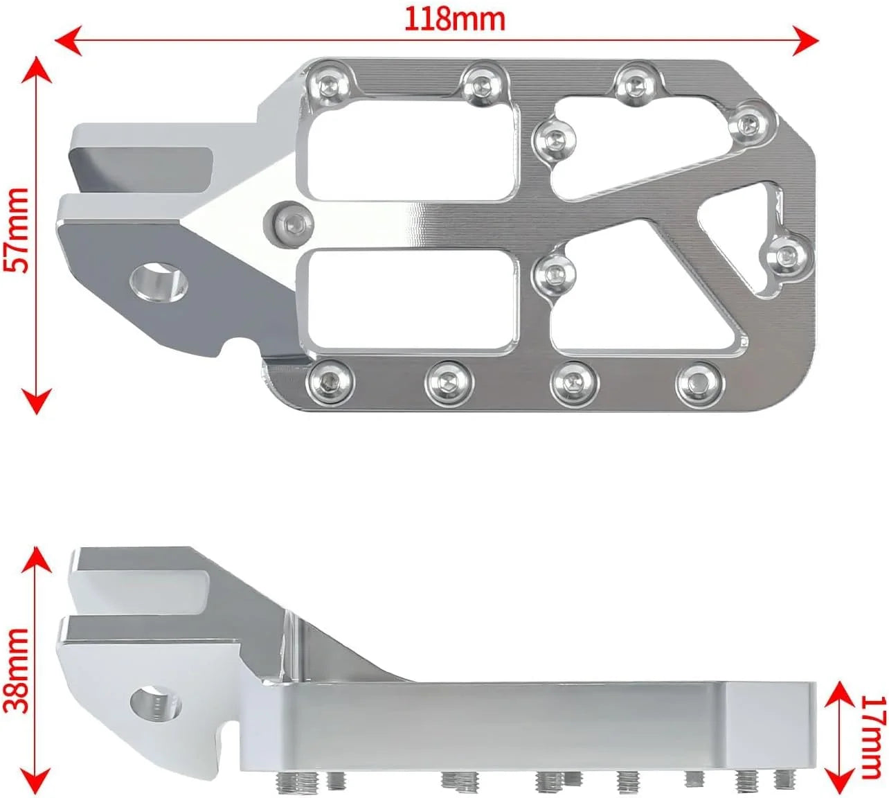 surron prickly style pegs