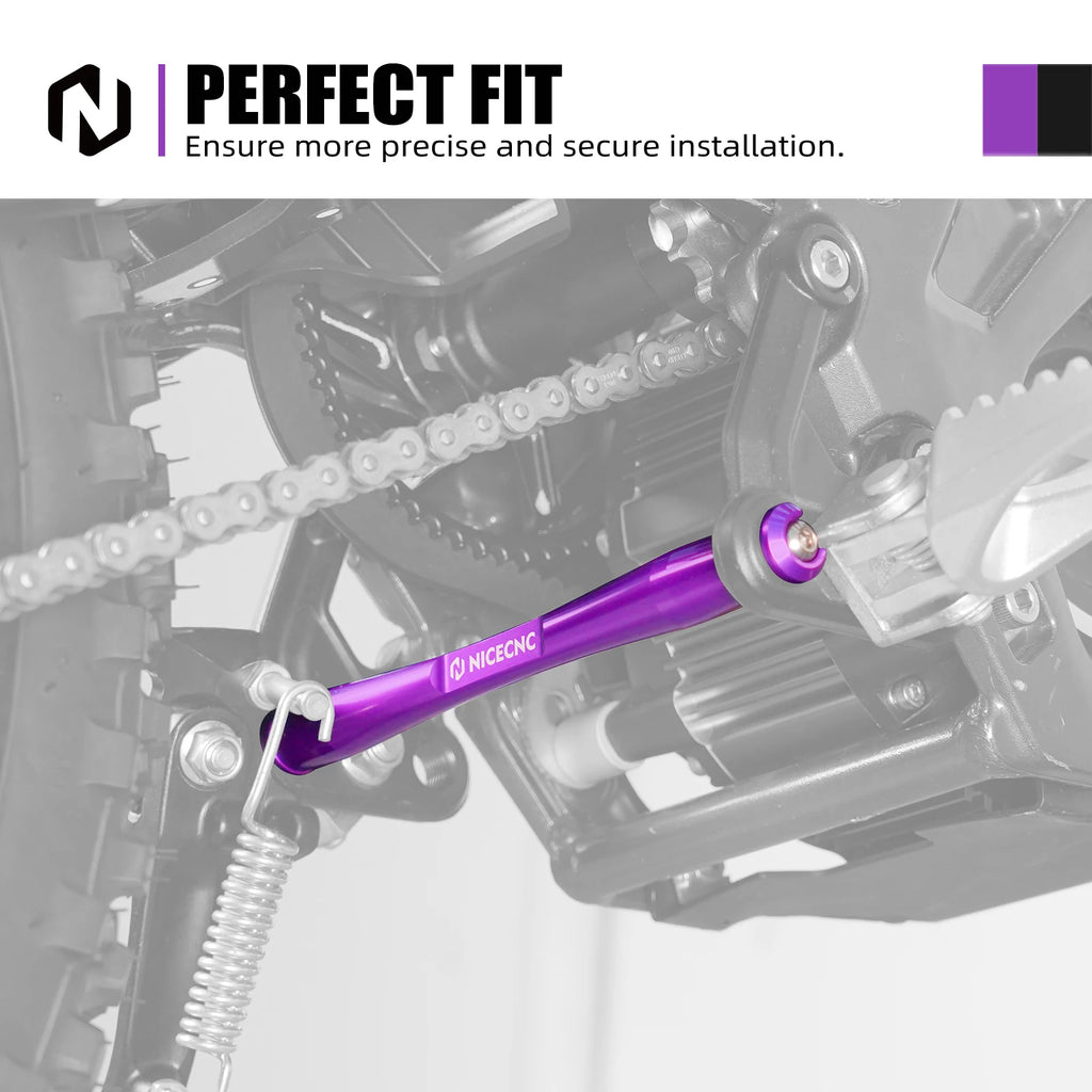 NICECNC For Surron Light Bee X S L1E 2024 2025 Electric Dirt Bike Aluminum Foot Pegs Support Brace For Segway X160 X260