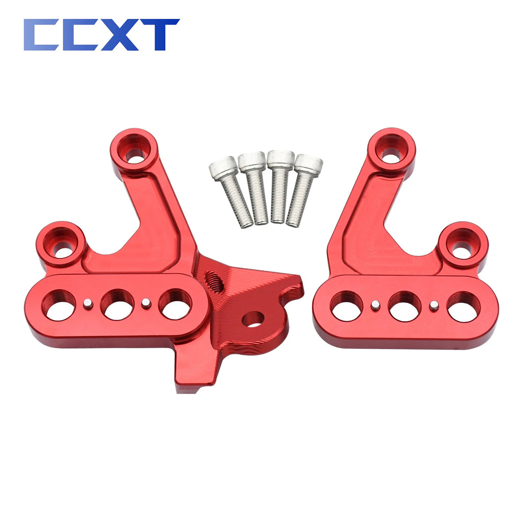Electric Motocross Foot Pegs Fixing Bracket Rests Pedal Mount Support Bracket For Segway X160 X260 For Surron Light Bee X & S