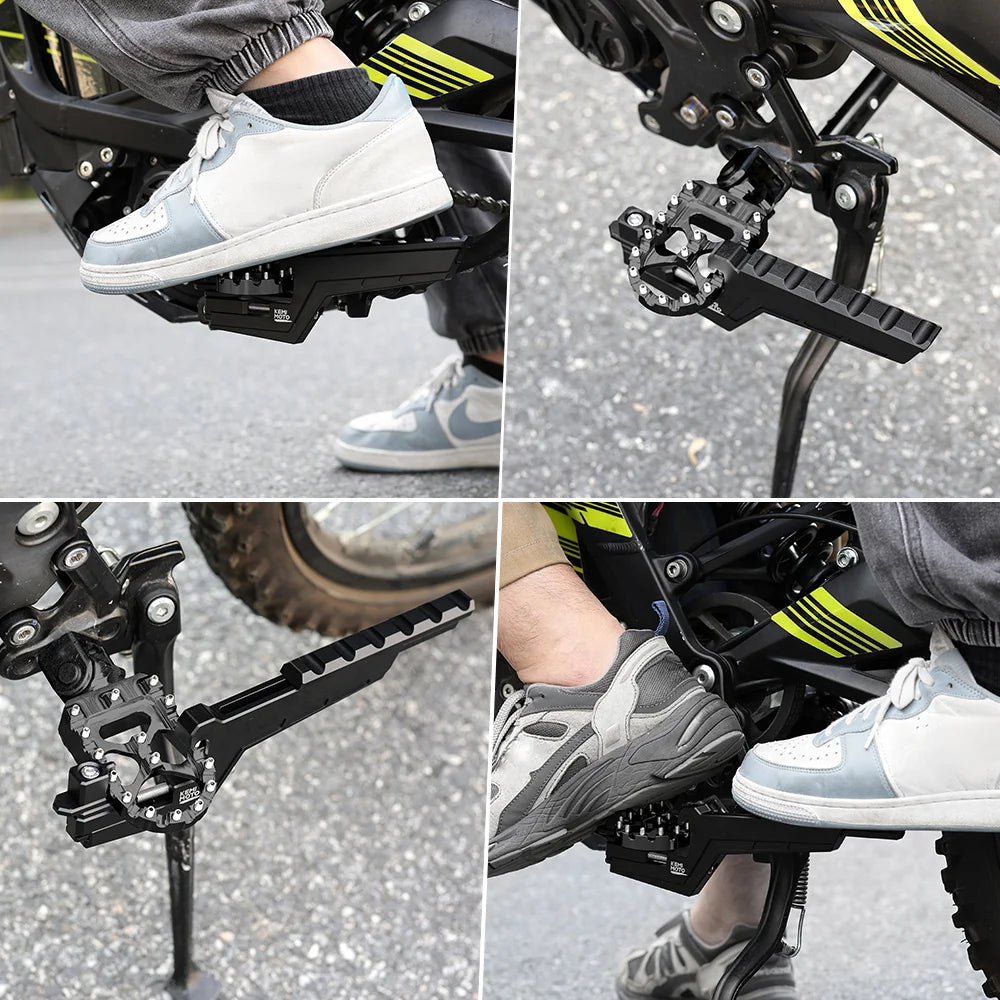 For Segway X160 X260 X 160 X 260 Passenger Foot Peg Extensions Extended Footpegs Motocross Bike Dirt Bike Off-Road Accessories