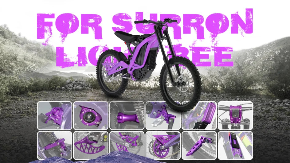 upgarded triangle and battery mount for surron