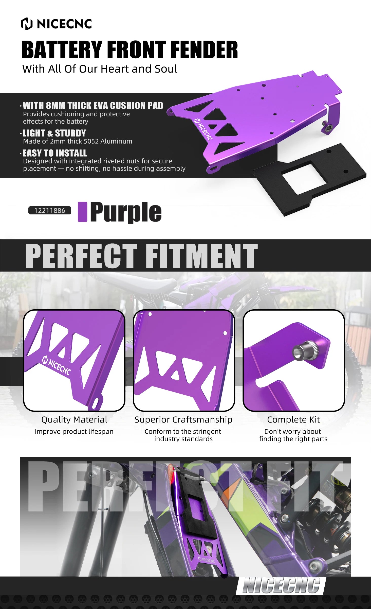 prickly style battery and controller cover