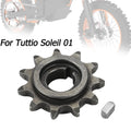 Motorcycles Sprocket Pinion For Tuttio Soleil 01 Electric Dirt Bike Small Teeth E-bike JFG Motocross steel Parts Off-Road