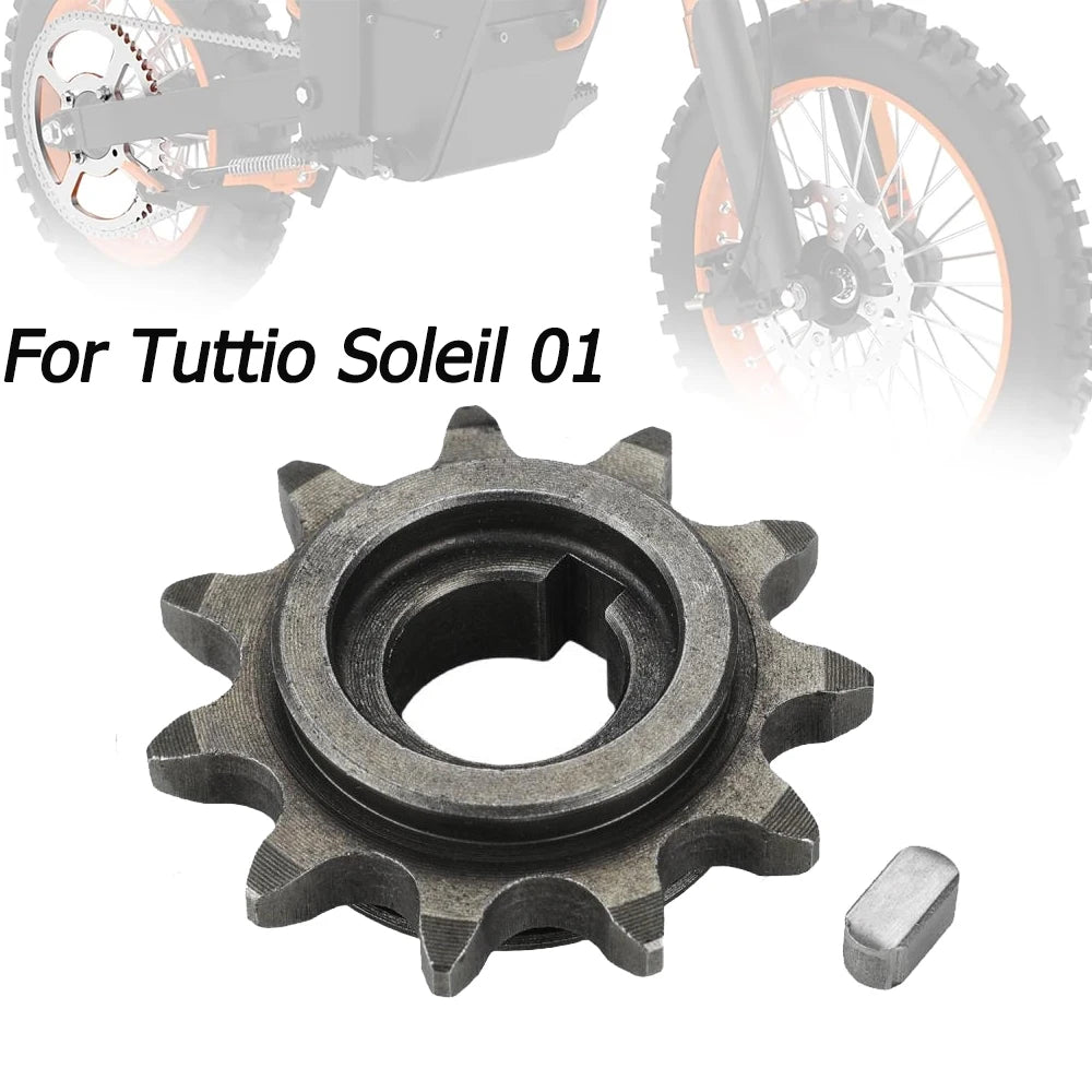 Motorcycles Sprocket Pinion For Tuttio Soleil 01 Electric Dirt Bike Small Teeth E-bike JFG Motocross steel Parts Off-Road