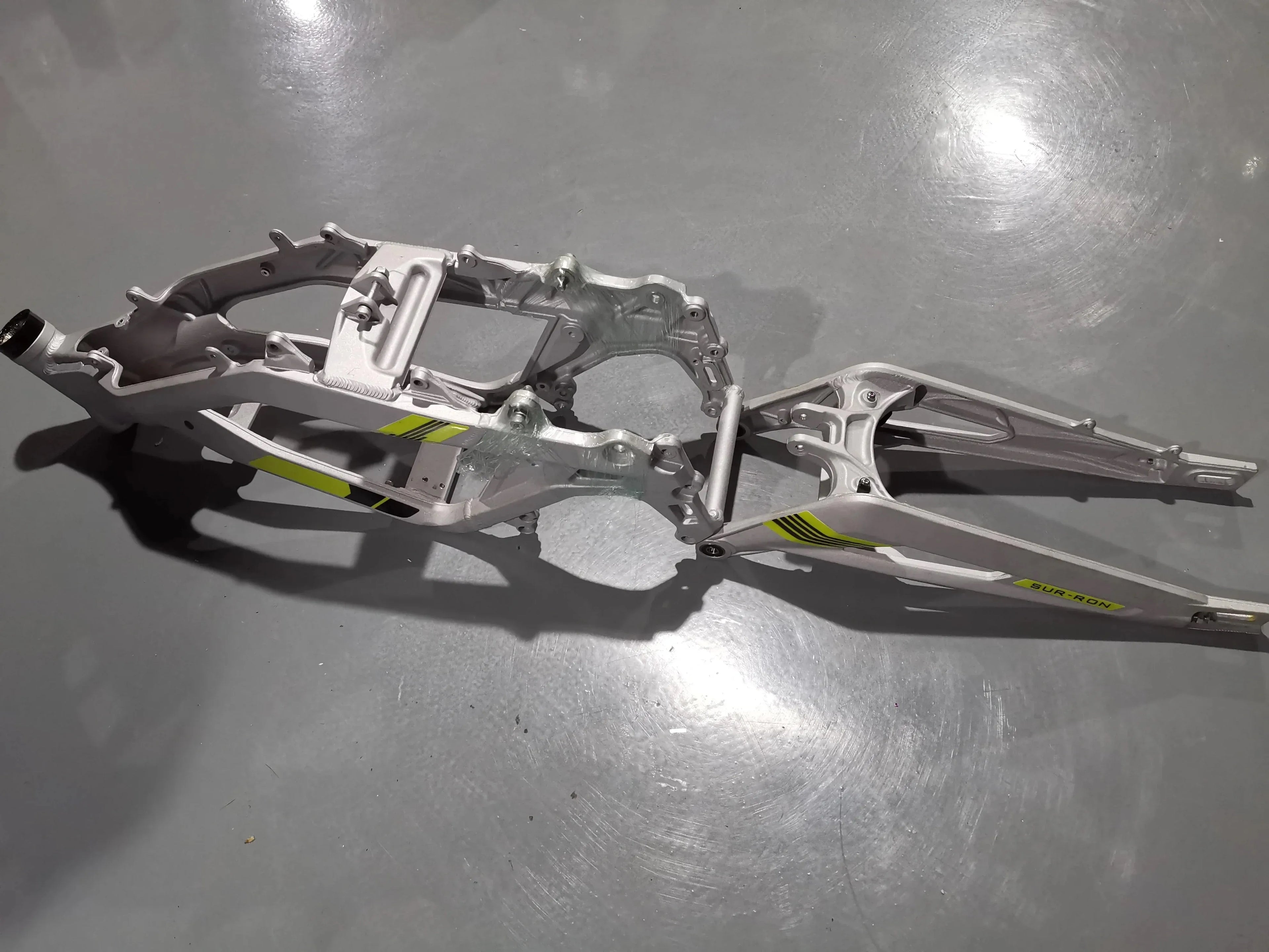 surron seat bracket and subframe