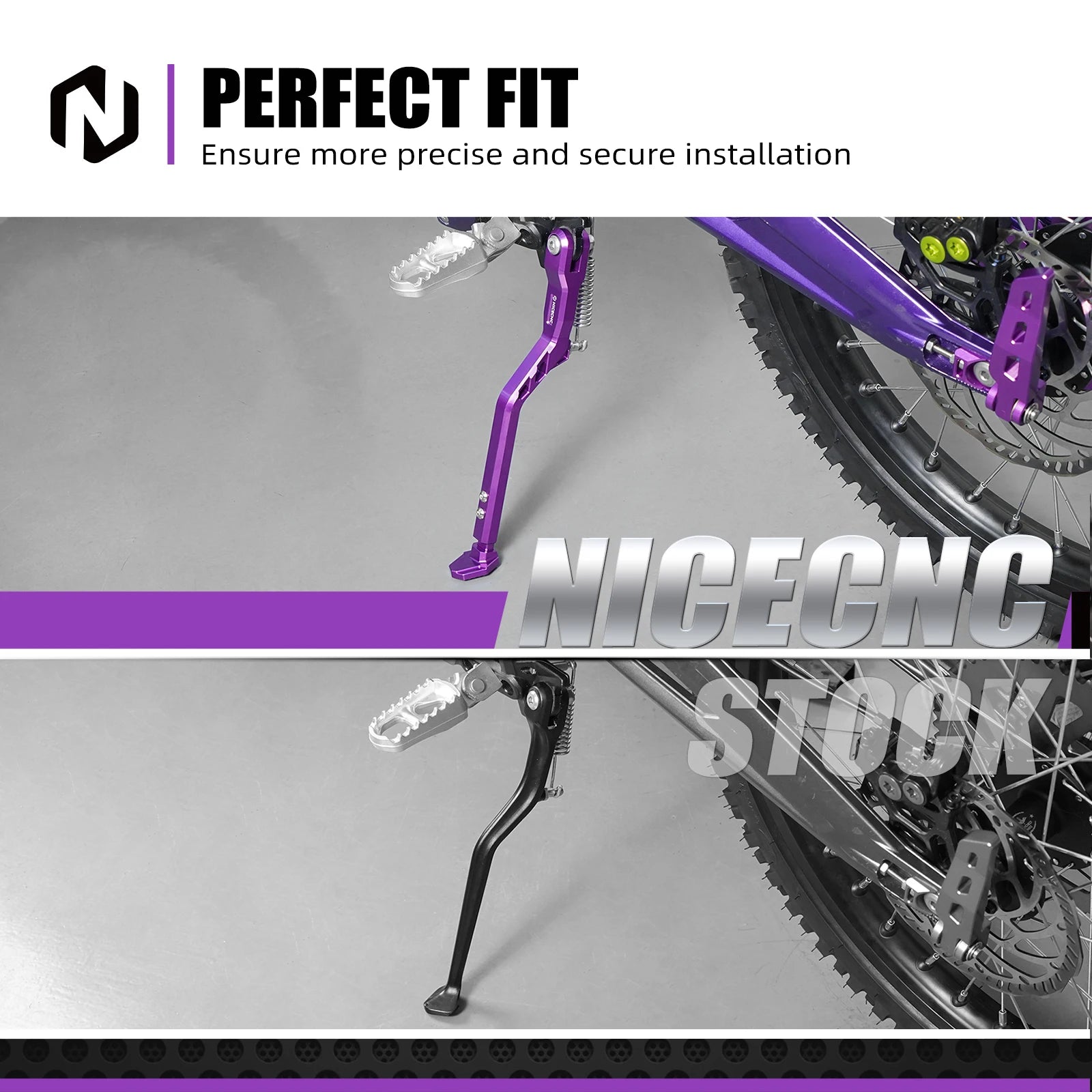 upgraded cnc kickstand surron