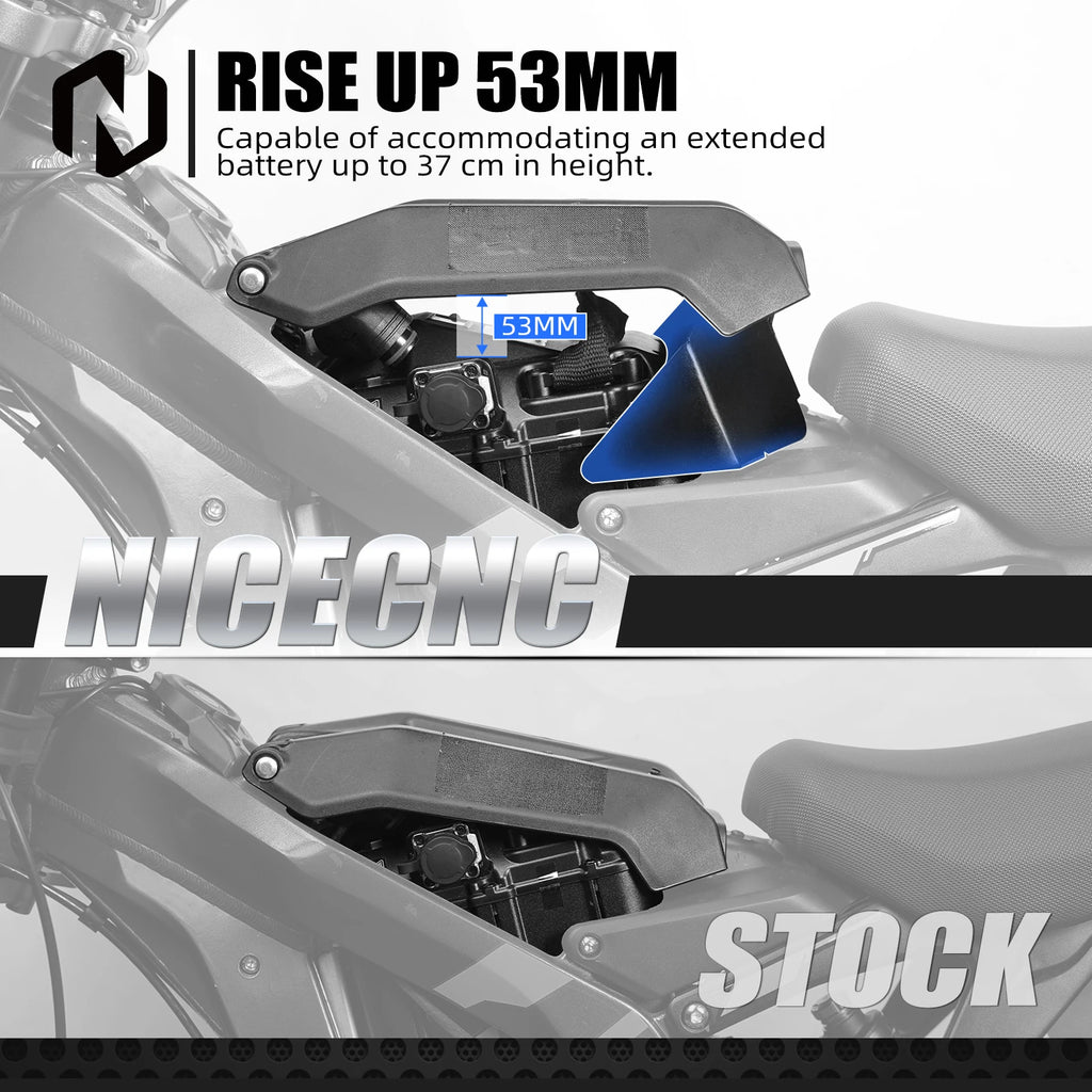 upgarded triangle and battery mount for surron