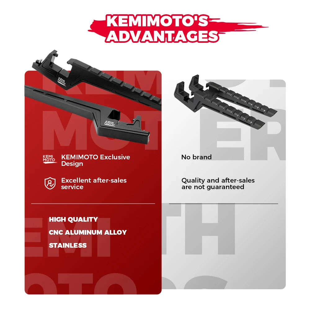 For Segway X160 X260 X 160 X 260 Passenger Foot Peg Extensions Extended Footpegs Motocross Bike Dirt Bike Off-Road Accessories