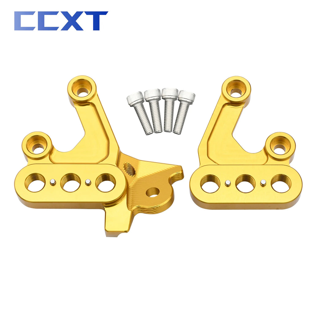 Electric Motocross Foot Pegs Fixing Bracket Rests Pedal Mount Support Bracket For Segway X160 X260 For Surron Light Bee X & S