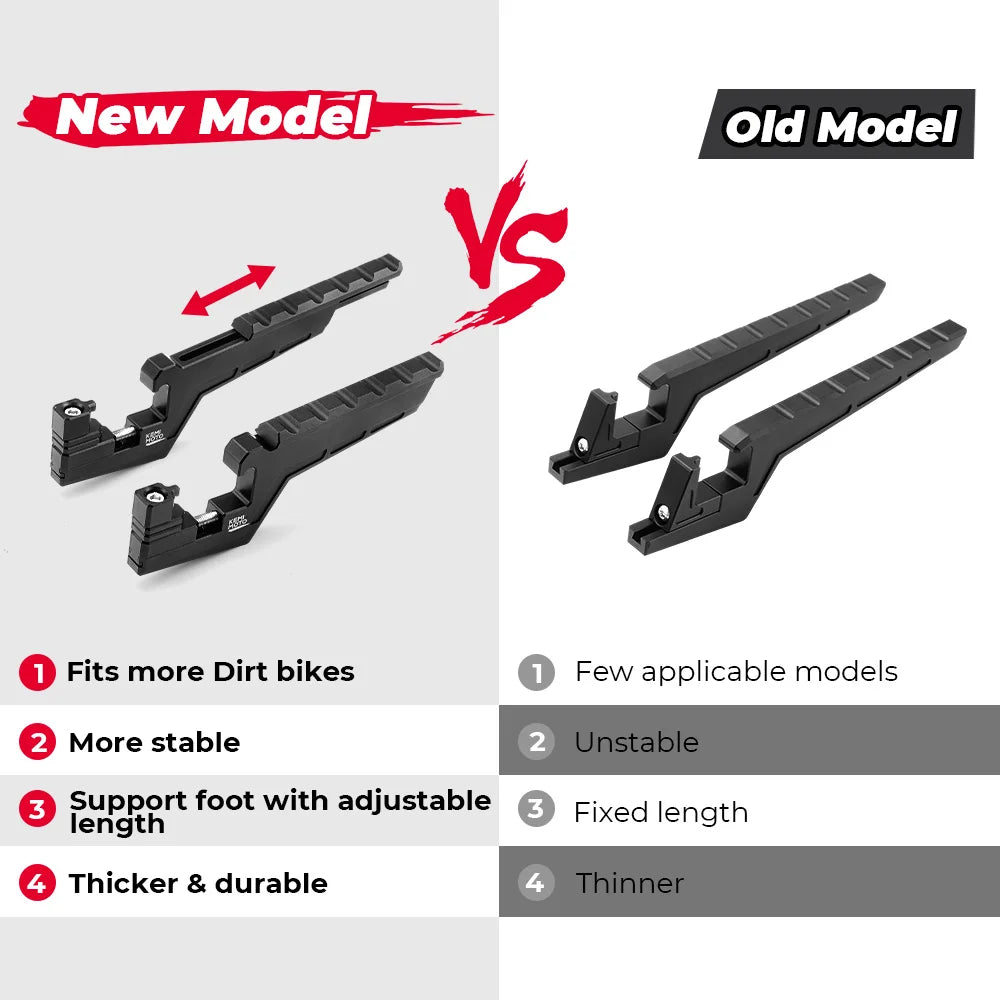 For Segway X160 X260 X 160 X 260 Passenger Foot Peg Extensions Extended Footpegs Motocross Bike Dirt Bike Off-Road Accessories