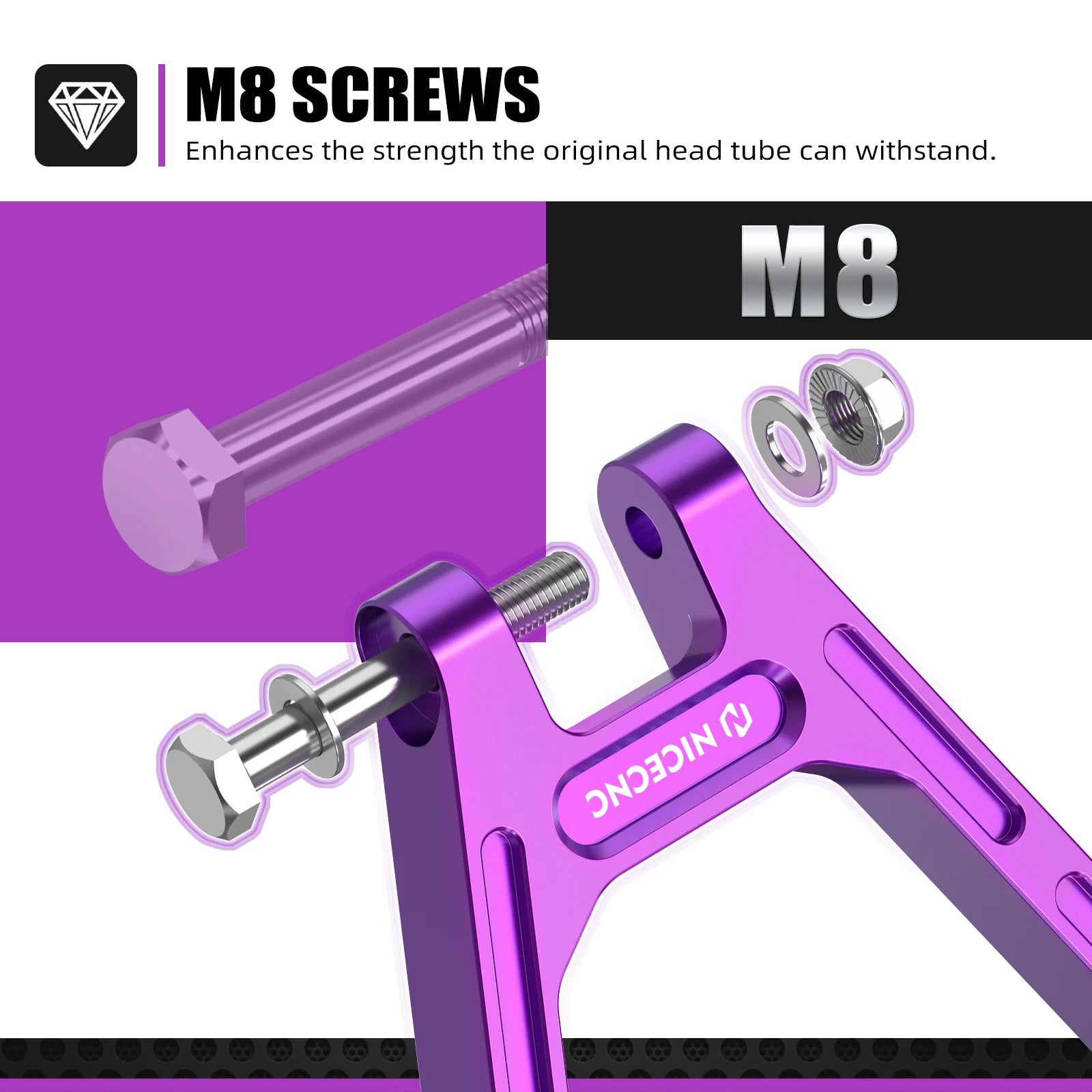 upgarded triangle and battery mount for surron