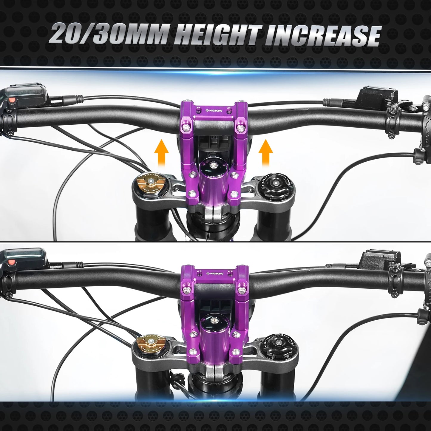 surron handlebar riser bracket