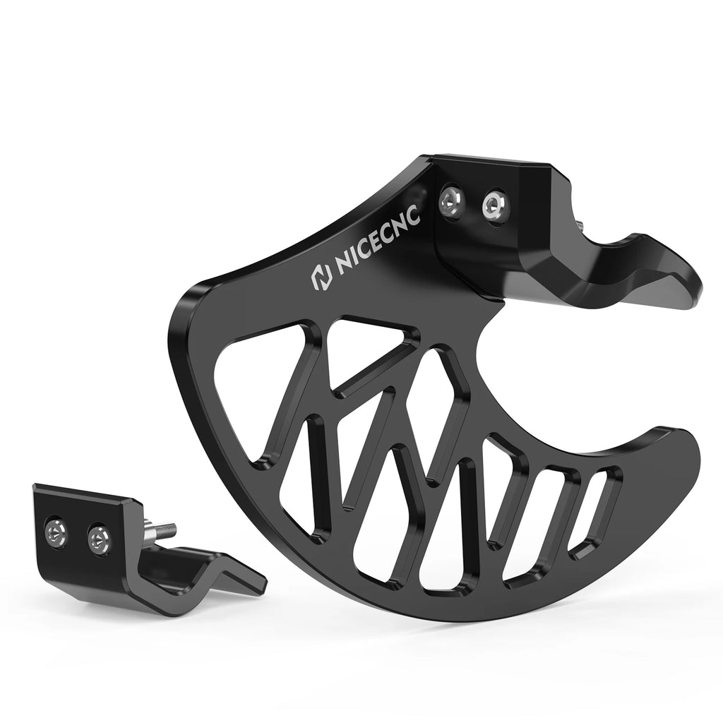 NICECNC For Surron Light Bee X S L1E Electric Dirt Bike Front Brake Disc Guard Front Fork Leg Guard Kit For Segway X160 X260