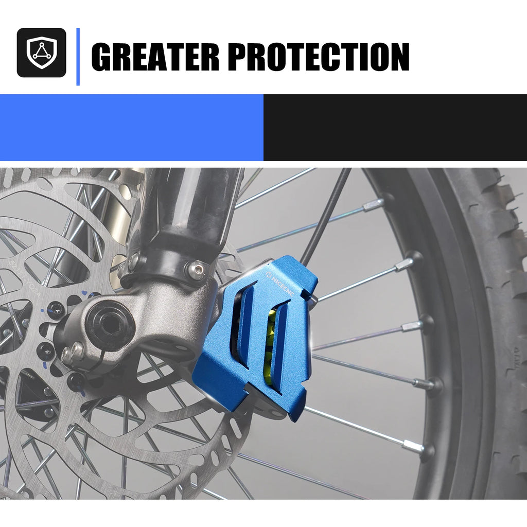 brake cover for surron lbx stock brakes