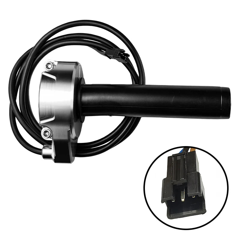CNC Motorcycle Electronic Throttle Handle Throttle Handlebar Fit For Sur-Ron Surron Light Bee S X Electric Motocross Universal P