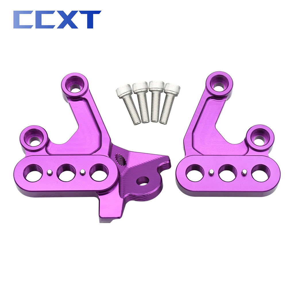 Electric Motocross Foot Pegs Fixing Bracket Rests Pedal Mount Support Bracket For Segway X160 X260 For Surron Light Bee X & S