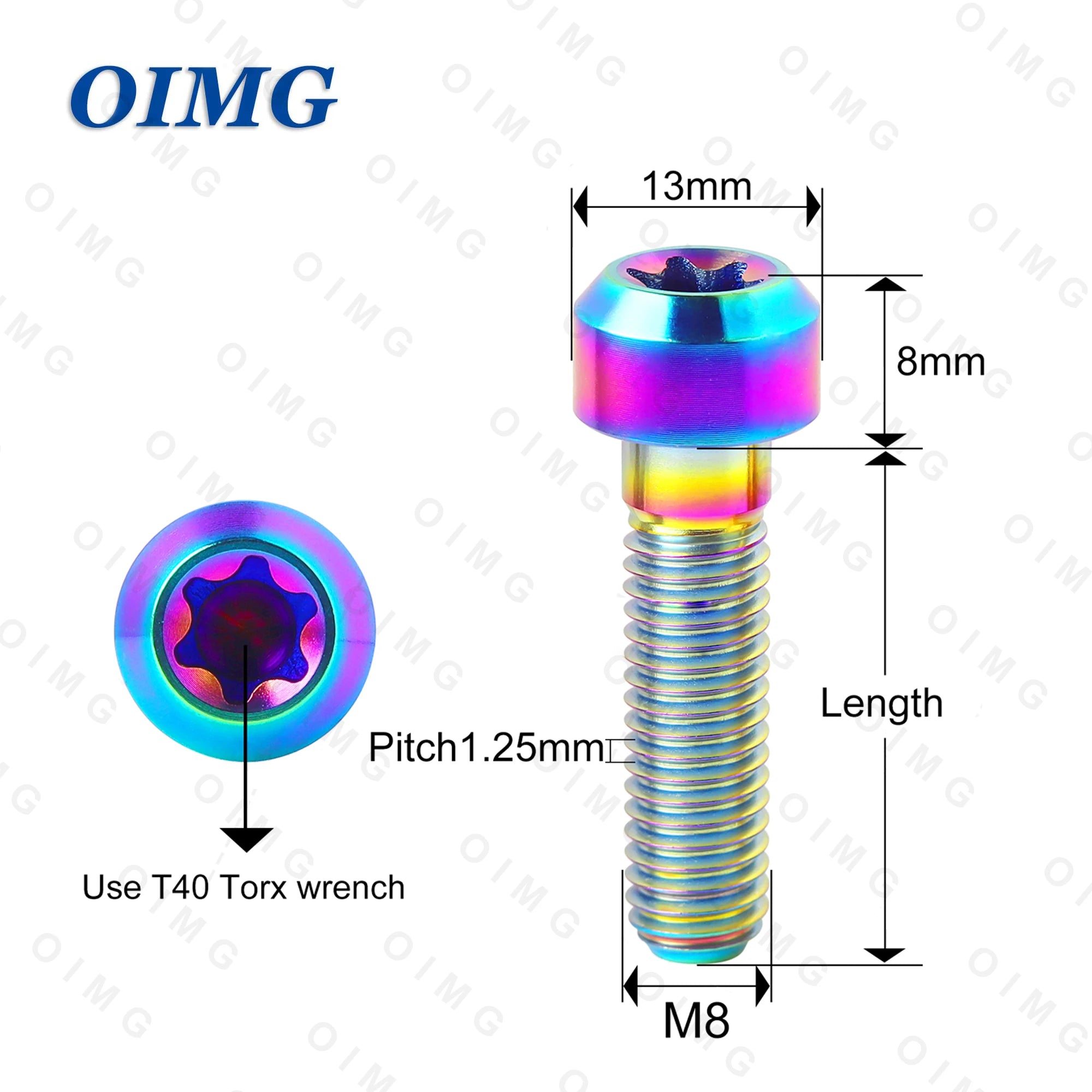 titanium must find bolt size