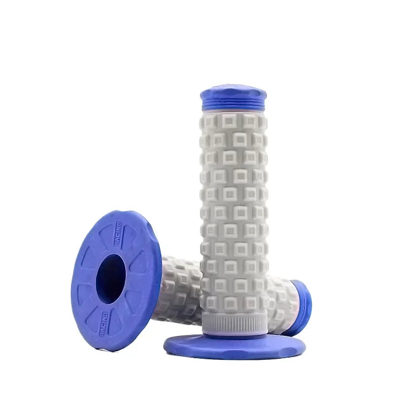 A Pair 22mm Diameter Rubber Bike Handlebar Grips for 7/8" Bar Dirt Bike Pillow Top Throttle Handle Grips Motorcycle Accessories