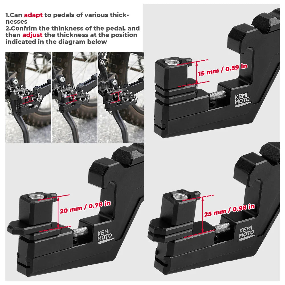 For Segway X160 X260 X 160 X 260 Passenger Foot Peg Extensions Extended Footpegs Motocross Bike Dirt Bike Off-Road Accessories