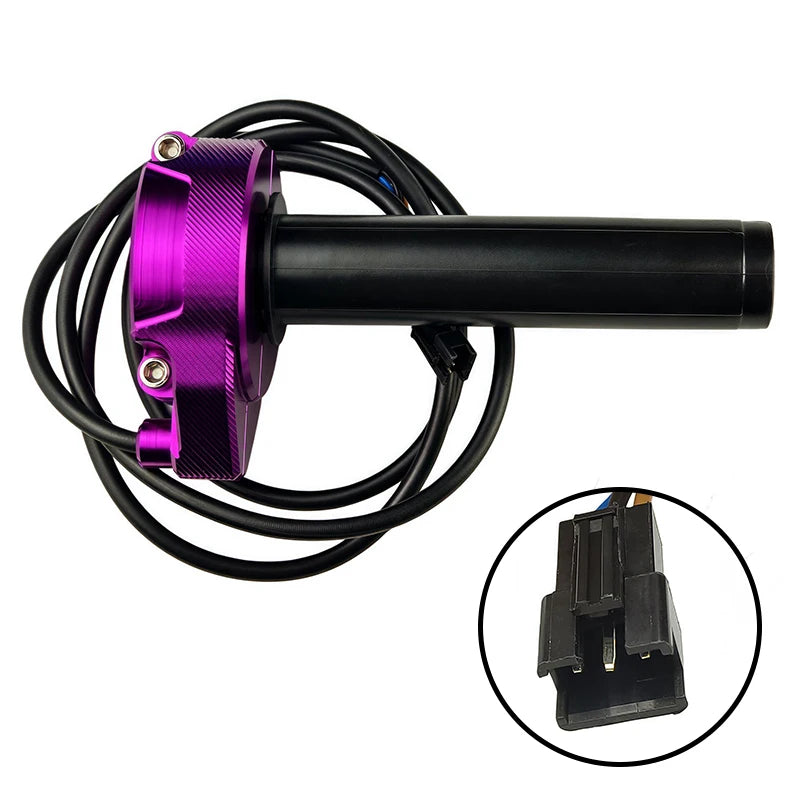 CNC Motorcycle Electronic Throttle Handle Throttle Handlebar Fit For Sur-Ron Surron Light Bee S X Electric Motocross Universal P
