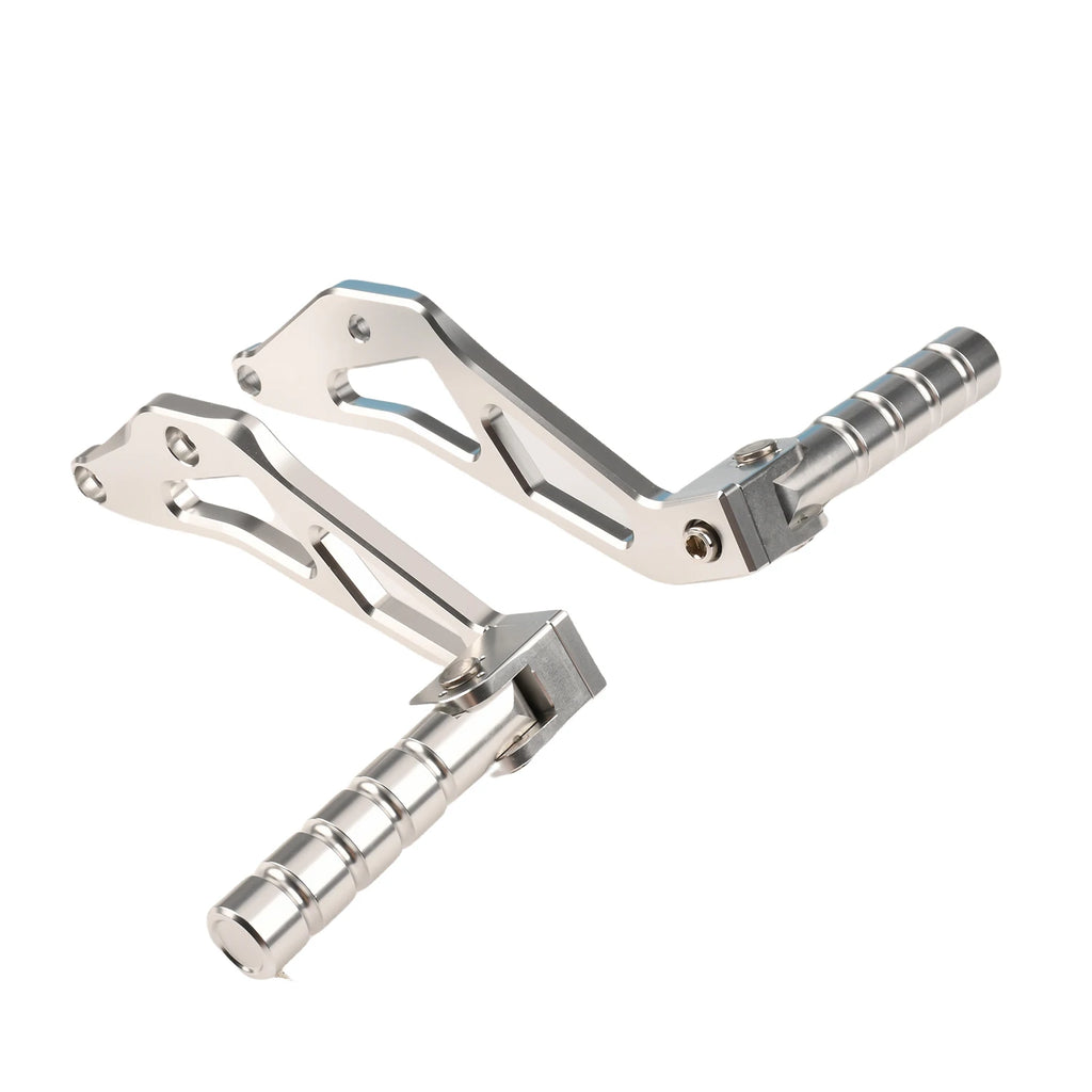 For Segway X160 X260 Motorcycle CNC Rear Passenger Foot Peg Rests Pedal Peg Bracket For Sur-Ron Light Bee X S Electric Dirt Bike