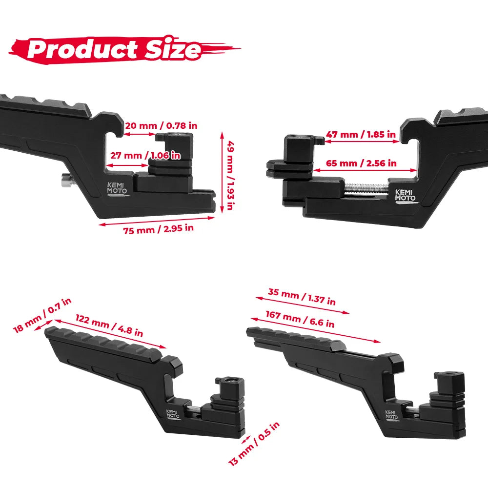 For Segway X160 X260 X 160 X 260 Passenger Foot Peg Extensions Extended Footpegs Motocross Bike Dirt Bike Off-Road Accessories