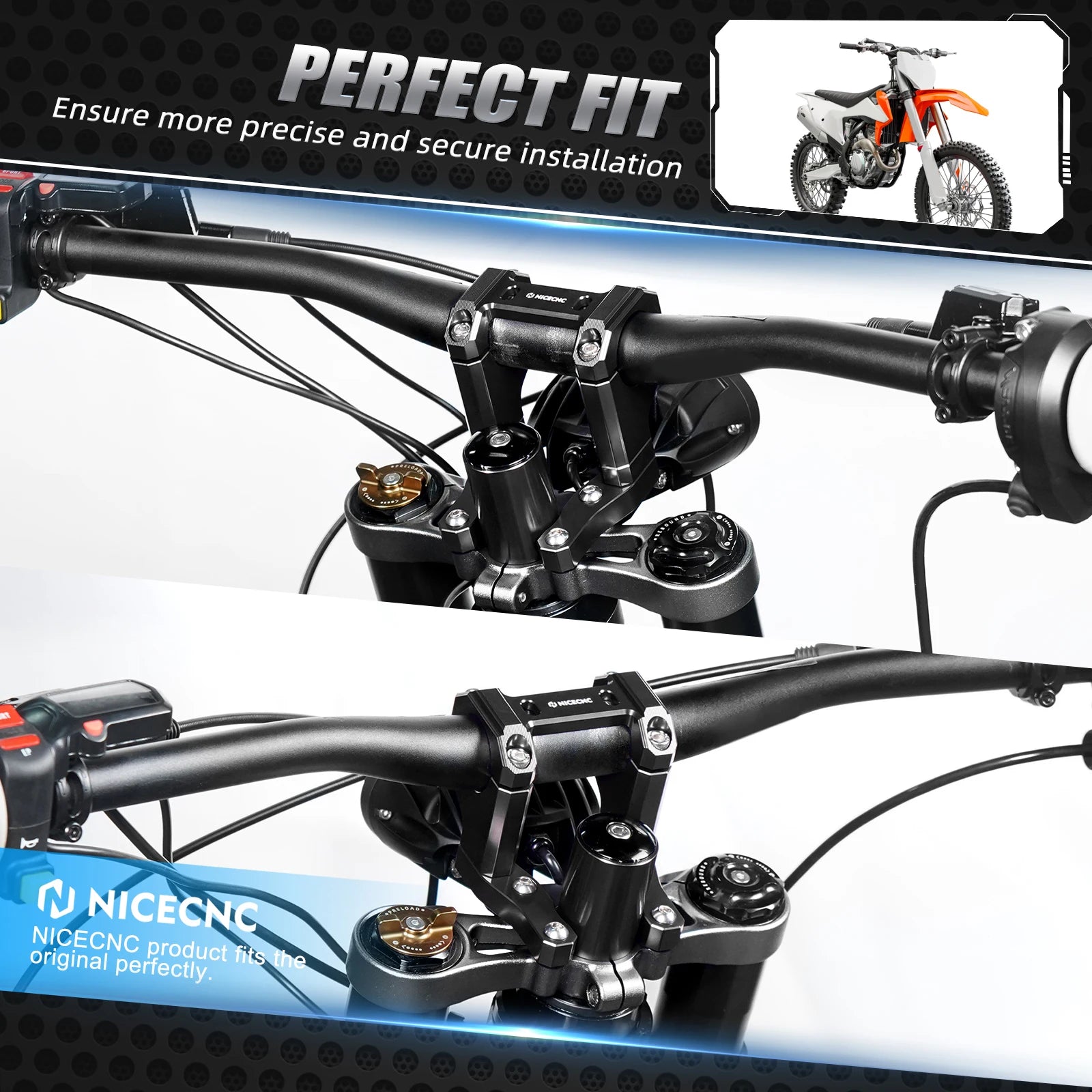 surron handlebar riser bracket