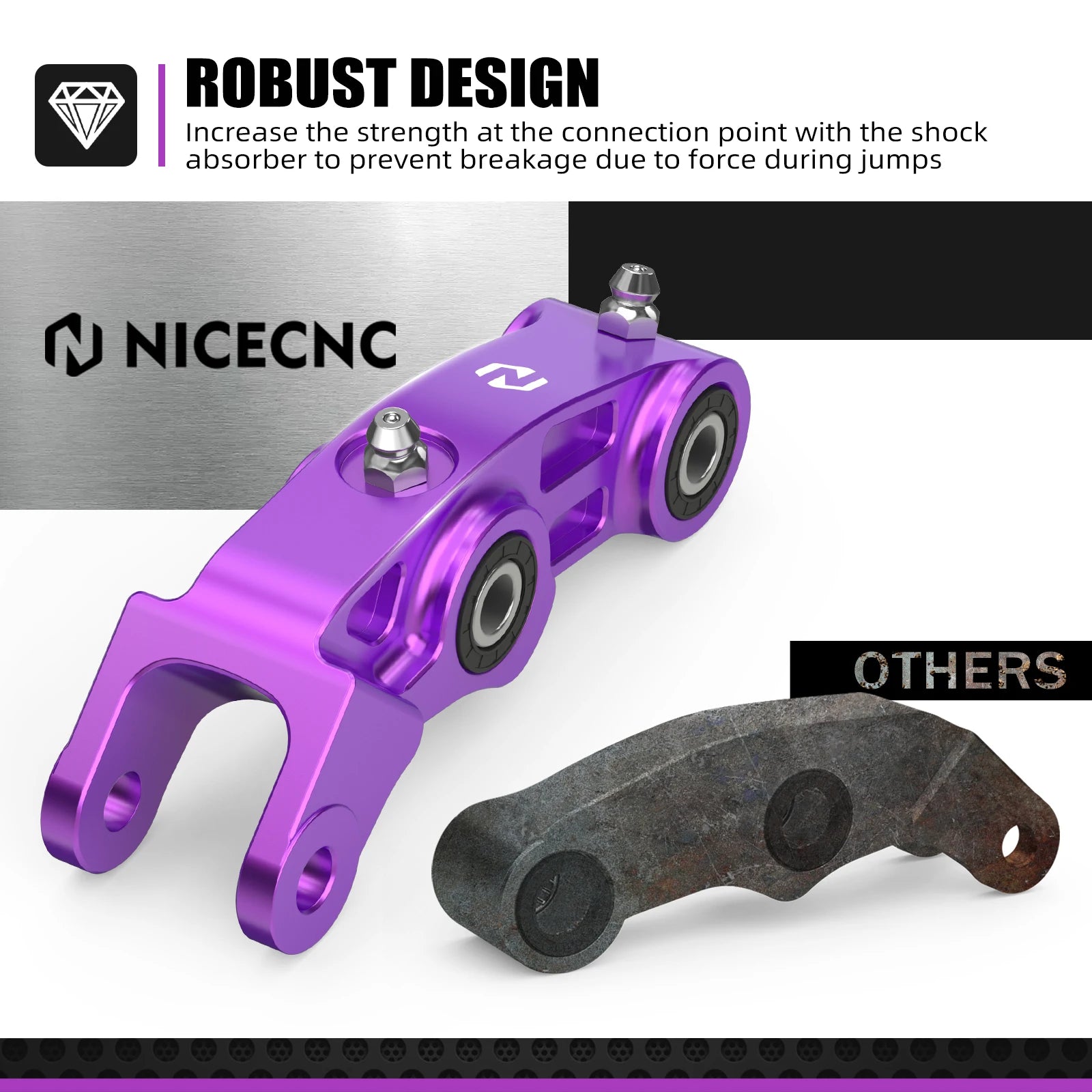 upgarded triangle and battery mount for surron