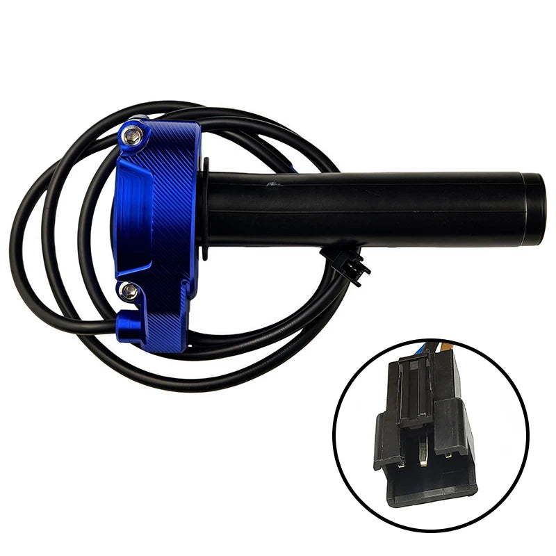 CNC Motorcycle Electronic Throttle Handle Throttle Handlebar Fit For Sur-Ron Surron Light Bee S X Electric Motocross Universal P