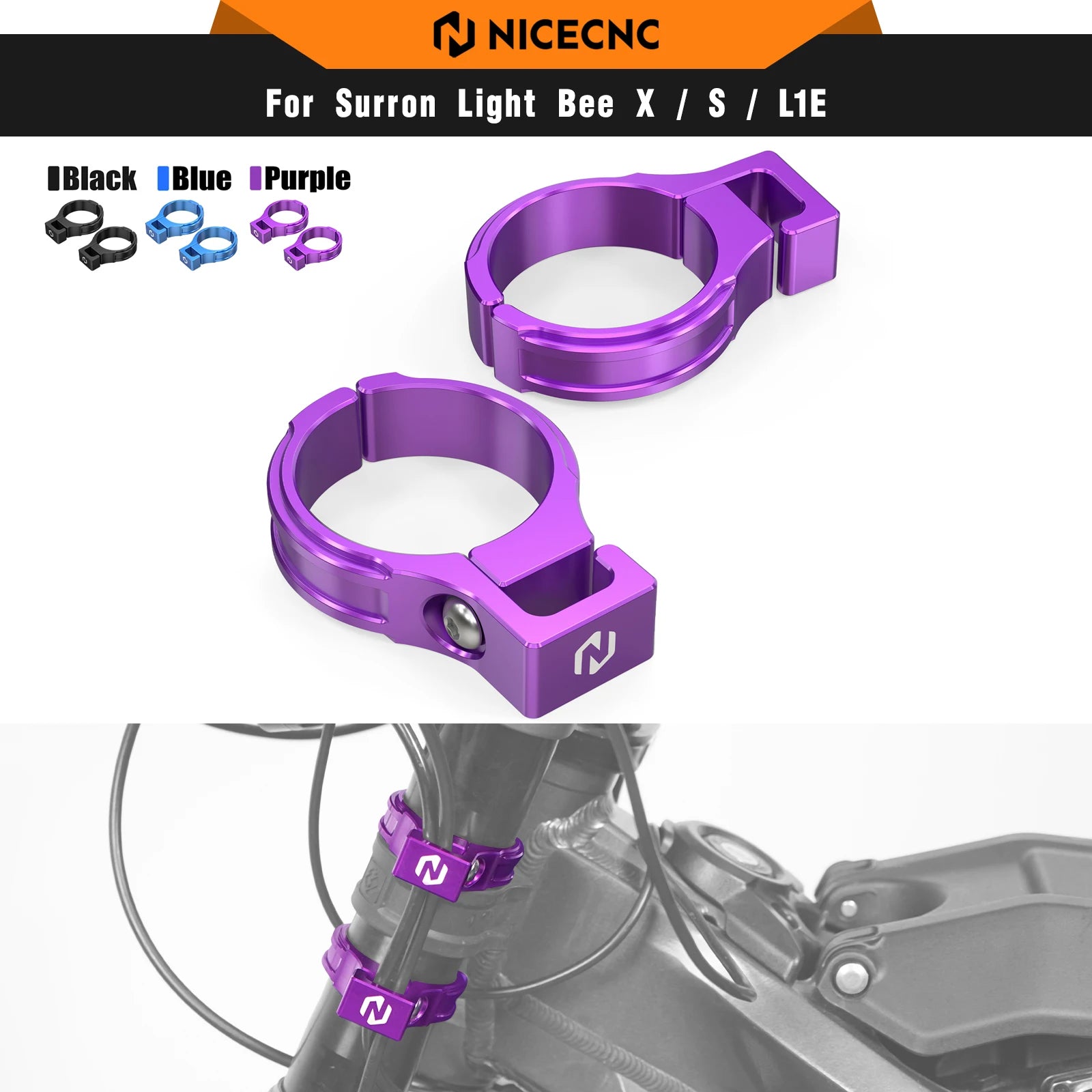 surron fork clamp upgrade