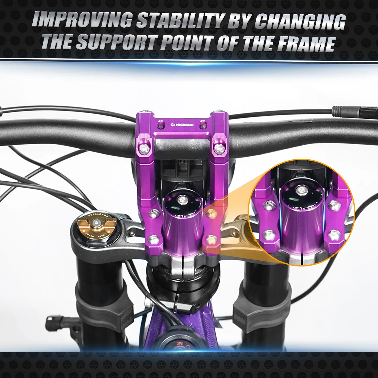 surron handlebar riser bracket