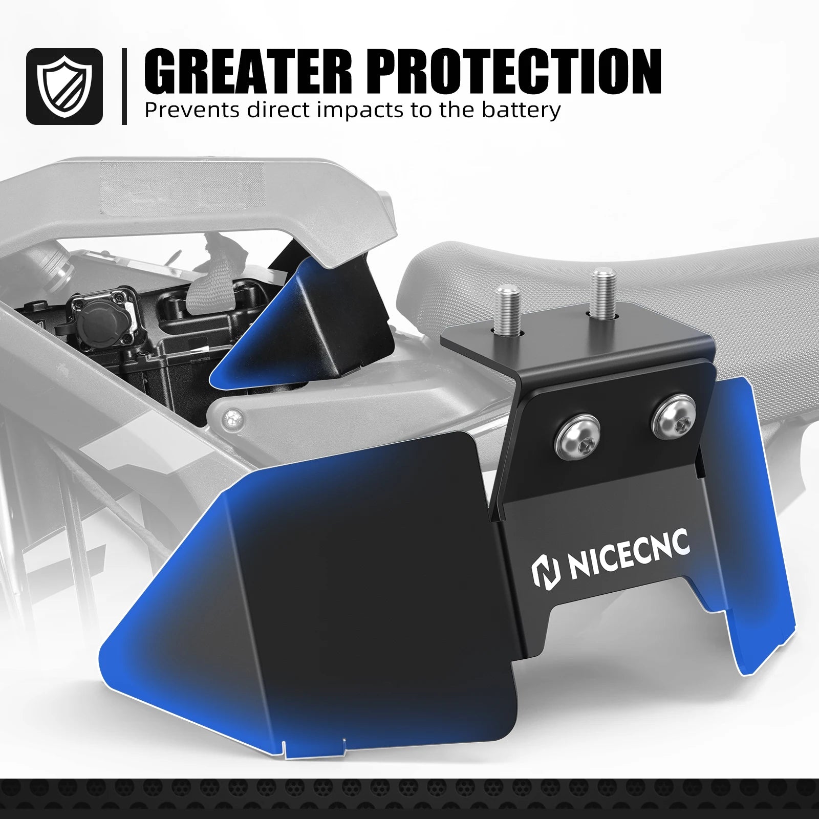 upgarded triangle and battery mount for surron