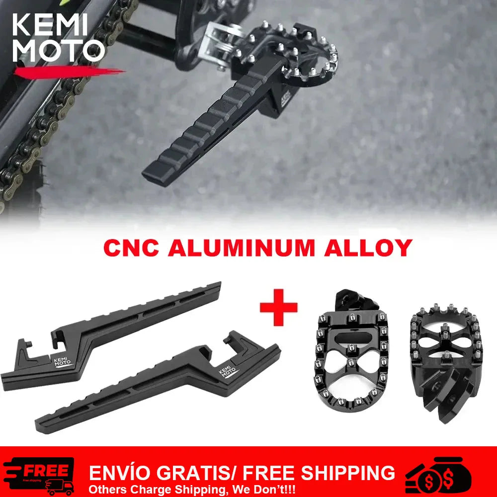 For Segway X160 X260 X 160 X 260 Passenger Foot Peg Extensions Extended Footpegs Motocross Bike Dirt Bike Off-Road Accessories