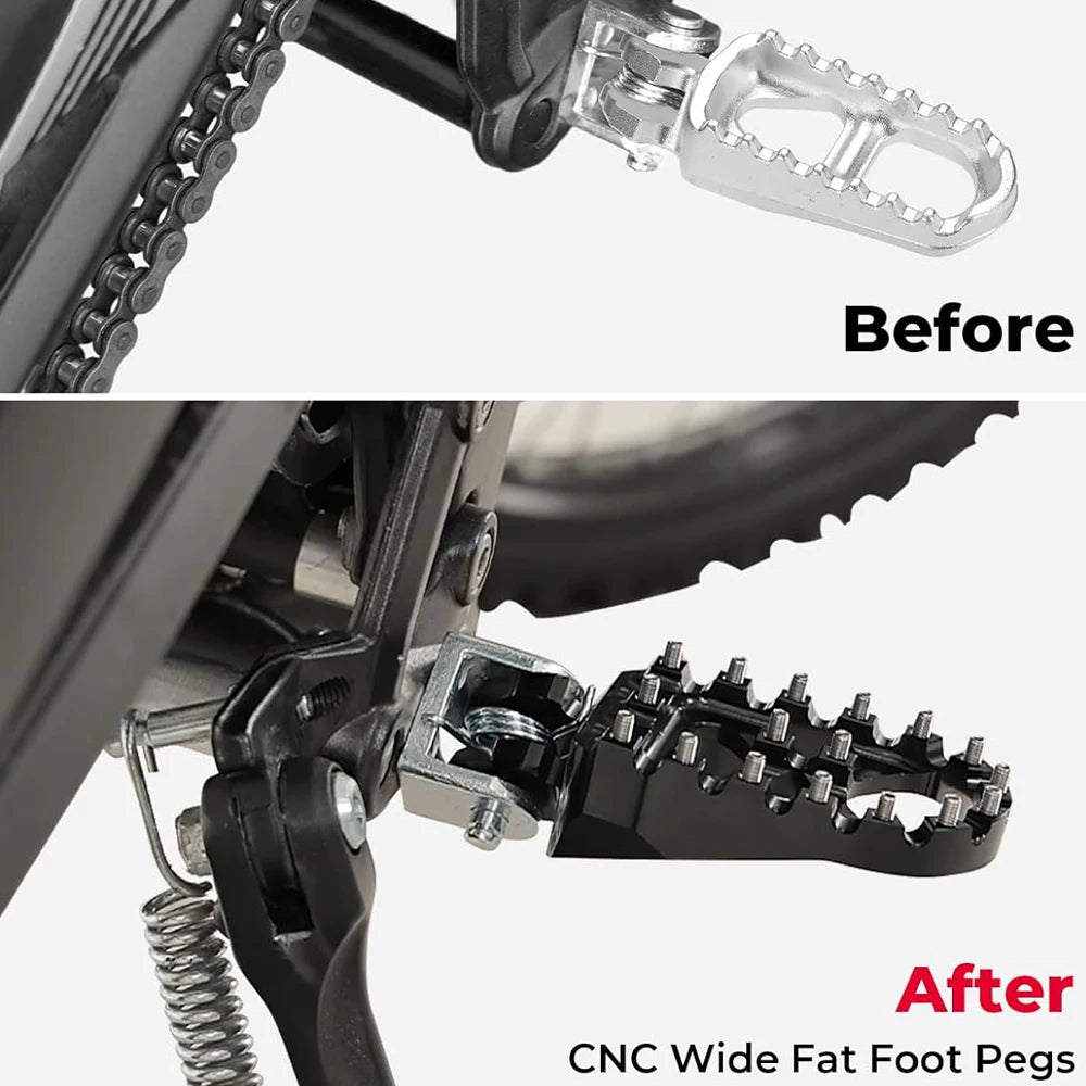 For Segway X160 X260 X 160 X 260 Passenger Foot Peg Extensions Extended Footpegs Motocross Bike Dirt Bike Off-Road Accessories