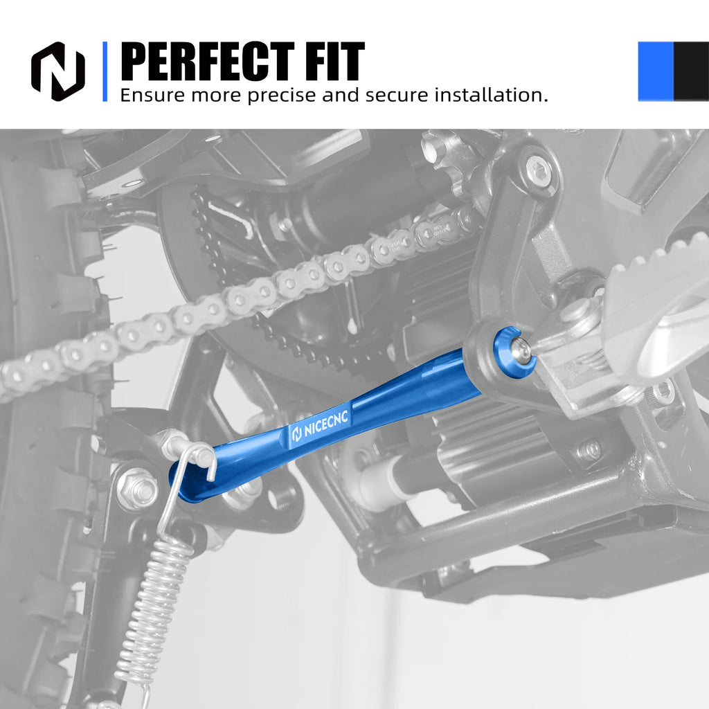 NICECNC For Surron Light Bee X S L1E 2024 2025 Electric Dirt Bike Aluminum Foot Pegs Support Brace For Segway X160 X260